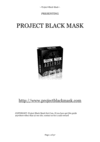 Thumbnail PROJECT: BLACK MASK - ADSENSE Thumbnail PROJECT: BLACK MASK - ADSENSE