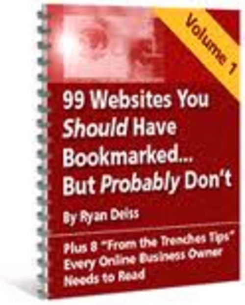 Product picture 99 Websites You Should Have Bookmarked But Probably Dont
