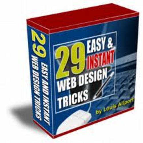Product picture 29 Easy & Instant Web Design Tricks + Master Resell Rights!!