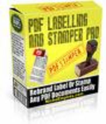 Product picture PDF Labelling and Stamping Pro Tool + Master Resell Rights!