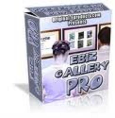 Product picture Ebiz Gallery Pro + Master Resell Rights!!!