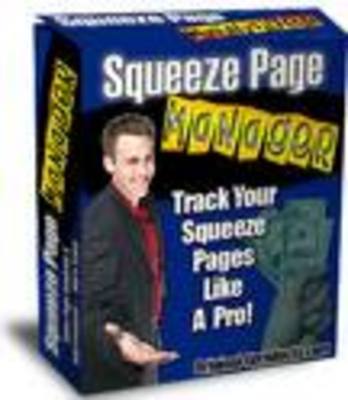Product picture Squeeze Page Manager + Resell Rights!!!