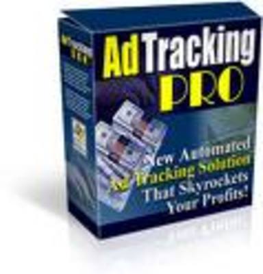 Product picture Ad Tracking Pro PRIVATE LABEL RIGHTS