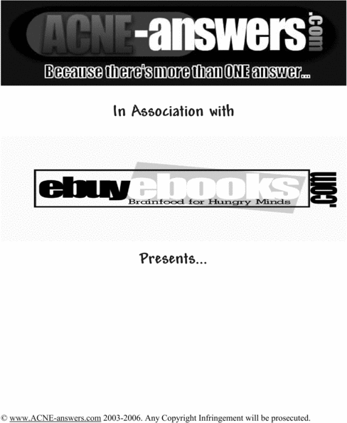 Product picture Understanding Acne: Causes, Cures & Myths