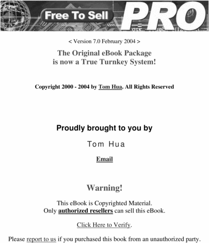 Product picture Free To Sell PRO + Master Resell Rights!!!