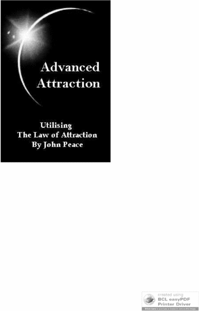 Product picture Advanced Attraction - Utilizing The Laws of Attraction