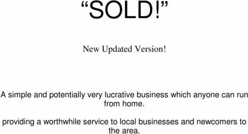 Product picture SOLD - Earn Cash For Every Property For Sale Sign You See