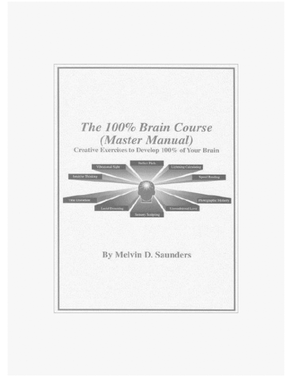 Product picture The 100 Brain Course