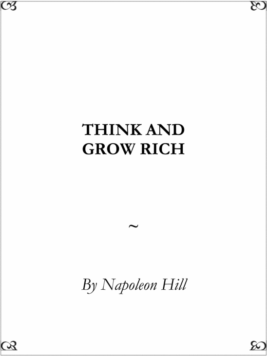 Product picture Think and Grow Rich by Napoleon Hill